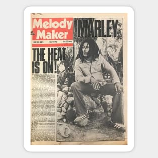 Reggae Newspaper Sticker